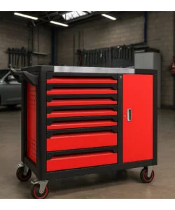 Carrello porta attrezzi Essenza 7 cassetti 113x47x97 cm