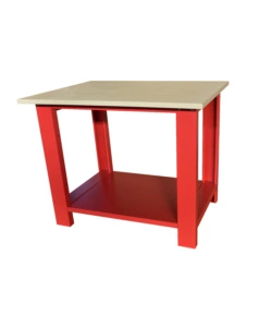 Banco da lavoro essenza in acciaio 100x75x80 cm