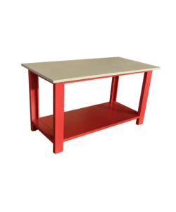 Banco da lavoro Essenza in acciaio 150x75x80 cm