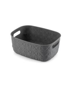 CESTO PORTABIANCHERIA KETER "CURVER SOFTEX" ANTRACITE 26,4X19,4X11,1 CM