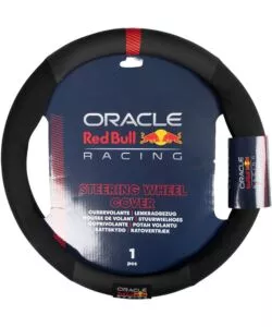 Coprivolante auto universale RedBull "Powerbar" nero e rosso 38 cm