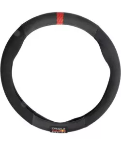 Coprivolante auto universale RedBull "Powerbar" nero e rosso 38 cm