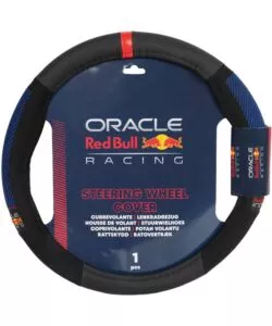 Coprivolante auto universale RedBull "Blended Lines Side Grip" nero e rosso 38 cm
