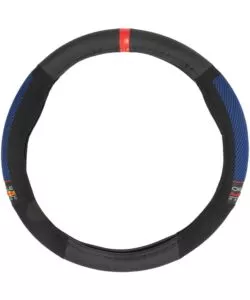 Coprivolante auto universale RedBull "Blended Lines Side Grip" nero e rosso 38 cm