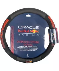 Coprivolante auto universale RedBull "Powerbar" nero e rosso 38 cm