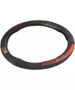 Coprivolante auto universale RedBull "Powerbar" nero e rosso 38 cm