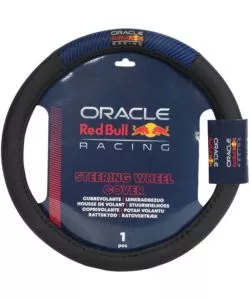 Coprivolante auto universale RedBull "Blended Lines" nero e blu 38cm