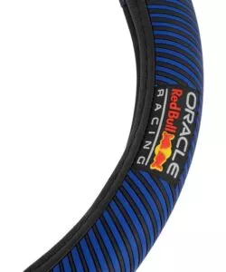 Coprivolante auto universale RedBull "Blended Lines" nero e blu 38cm