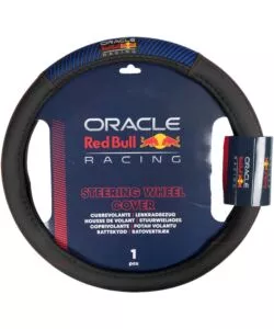 Coprivolante auto universale RedBull "Blended Lines" nero e rosso 38 cm