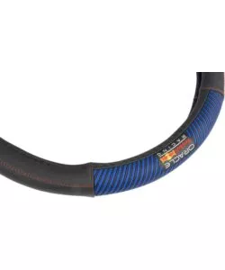 Coprivolante auto universale RedBull "Blended Lines" nero e rosso 38 cm