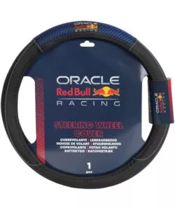 Coprivolante auto universale RedBull "Blended Lines" nero e bianco 38 cm