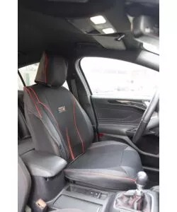 Coprisedile auto RedBull "Powerbar" nero e rosso