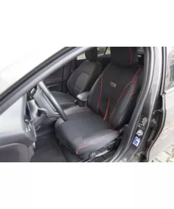 Coprisedile auto RedBull "Powerbar" nero e rosso