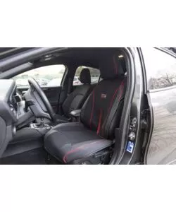 Coprisedile auto RedBull "Powerbar" nero e rosso