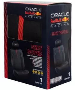 Coprisedile auto RedBull "Powerbar II" nero e rosso