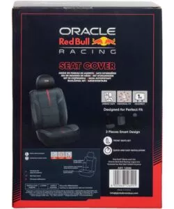 Coprisedile auto RedBull "Powerbar II" nero e rosso