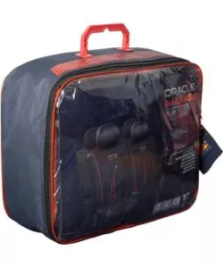 Set 4 coprisedile auto RedBull "Powerbar" nereo e rosso