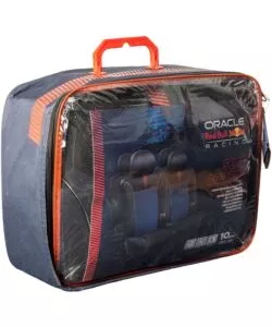 Set 4 pezzi coprisedile RedBull "Blended Lines" nero e rosso