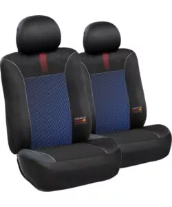 Set 2 coprisedile RedBull "Blended Lines" nero e rosso