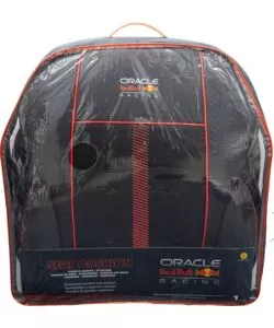 Schienale singolo auto RedBull "Powerbar" nero e rosso