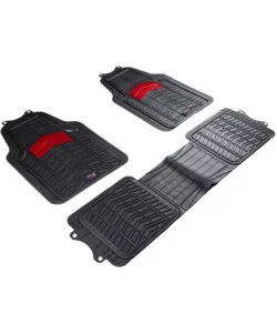 Set 3 tappetini furgoni RedBull "Bull Flash" nero e rosso