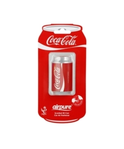 Profumatore auto lattina Coca Cola con clip