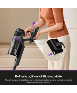 SCOPA ELETTRICA RICARICABILE EUREKA "NEC520" 200W