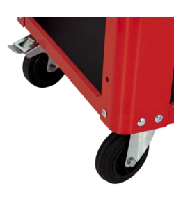 Carrello porta attrezzi 3 ripiani Usag "504 SR" rosso 90,1x45,2x84,9 cm