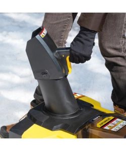 Spazzaneve a batteria Stanley Fatmax "SCSNP460R2-QW" 2 batterie 20V 6Ah e caricabatterie