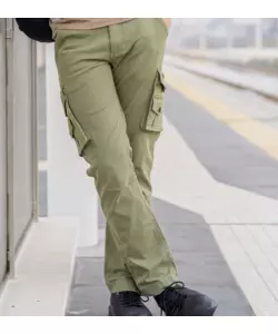 Pantalone Kapriol cargo verde taglia XL
