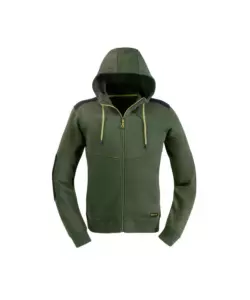 Felpa da lavoro "Slick" con cappuccio verde taglia L