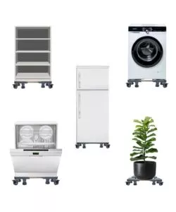 BASE TRASPORTO REGOLABILE CON RUOTE MASIDEF 62X42 CM