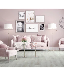 Pavimento spc vinilico rovere tortora Kimono "Light Nantes"  4,5 mm ac3 2,208 m²