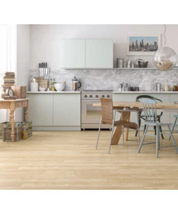 Pavimento spc effetto legno rovere naturale Kimono "Veneto" 5 mm 1,767 mq