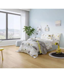 Pavimento spc rovere vinilico tortora Kimono "Light Torino" 5 mm ac3 2,184 m²