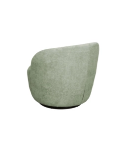 POLTRONA GIREVOLE BELLAHOME "AURA" VERDE 62X62X70 CM
