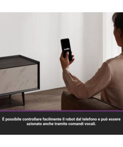 Aspirapolvere lava pavimenti robot con base inclusa Eureka "N6 Plus" 50W 2l