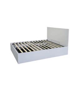 Letto piazza e mezza contenitore BellaHome "Small Double" bianco 120x190 cm