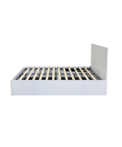 Letto piazza e mezza contenitore BellaHome "Small Double" bianco 120x190 cm