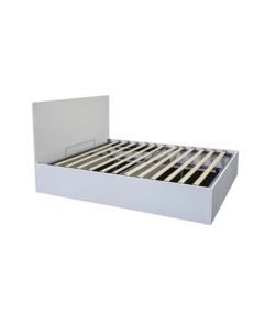 Letto piazza e mezza contenitore BellaHome "Small Double" bianco 120x190 cm
