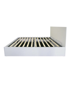 Letto matrimoniale  contenitore BellaHome "Double" bianco 160x190 cm