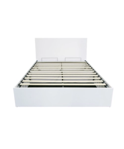 Letto matrimoniale  contenitore BellaHome "Double" bianco 160x190 cm