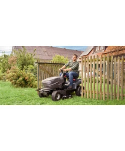 TRATTORINO TAGLIAERBA A SCOPPIO AL-KO "EASY" TAGLIO 92 CM 352 CC - COD. 114116