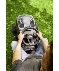 TRATTORINO TAGLIAERBA A SCOPPIO AL-KO "EASY" TAGLIO 86 CM 352 CC - COD. 114115