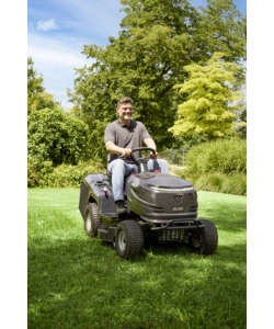 TRATTORINO TAGLIAERBA A SCOPPIO AL-KO "EASY" TAGLIO 86 CM 352 CC - COD. 114115