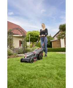 TAGLIAERBA A BATTERIA AL-KO "38.6 LI" TAGLIO 38 CM 2 BATTERIE 18V 4AH E CARICABATTERIE