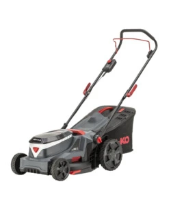 TAGLIAERBA A BATTERIA AL-KO "38.6 LI" TAGLIO 38 CM 2 BATTERIE 18V 4AH E CARICABATTERIE