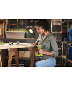 Kit valigetta trapano avvitatore a batteria Ryobi "RDD18-2C42S" 18V 4Ah e caricabatterie