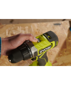 Kit valigetta trapano avvitatore a batteria Ryobi "RDD18-2C42S" 18V 4Ah e caricabatterie