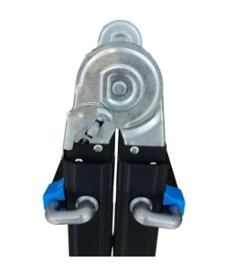 Scala telescopica in acciaio Easy System portata massima 100 kg 4+4 gradini
